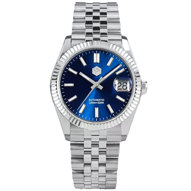 San Martin SN0058-G-X Sunray Blue Erkek Kol Saati