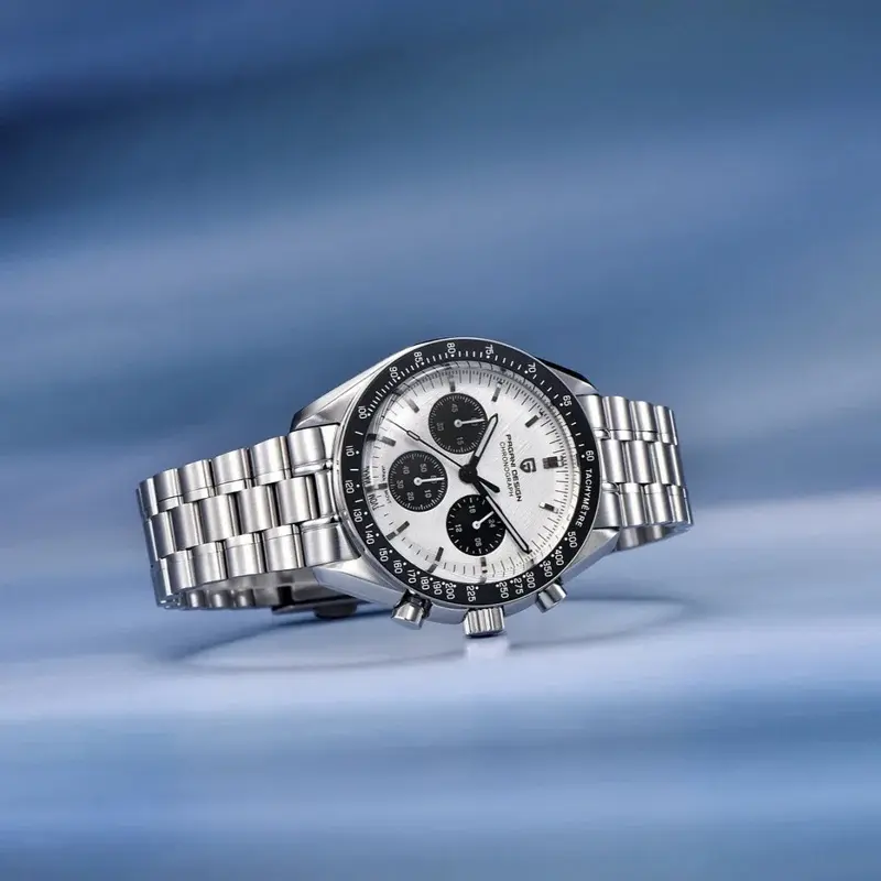 Pagani Design PD-1701 White Chronograph Erkek Kol Saati