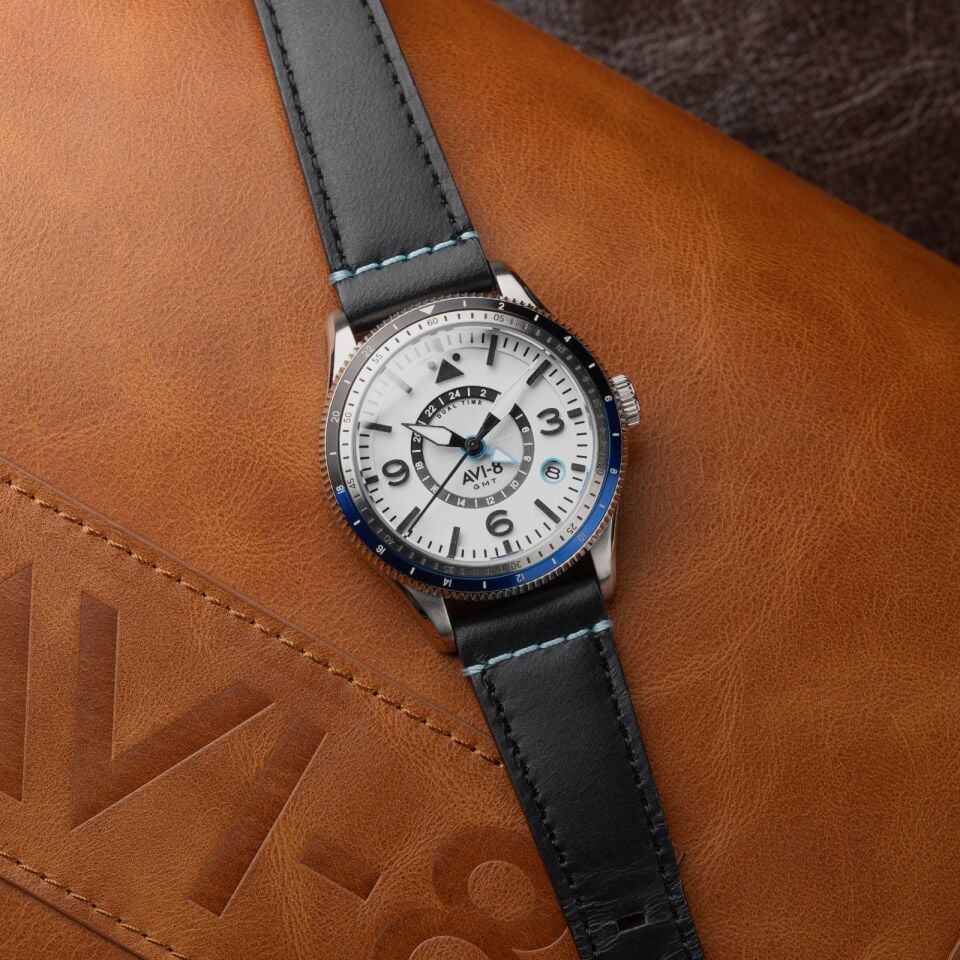 AVI-8 Flyboy Airmaster GMT AV-4128-02 Otomatik Erkek Kol Saati