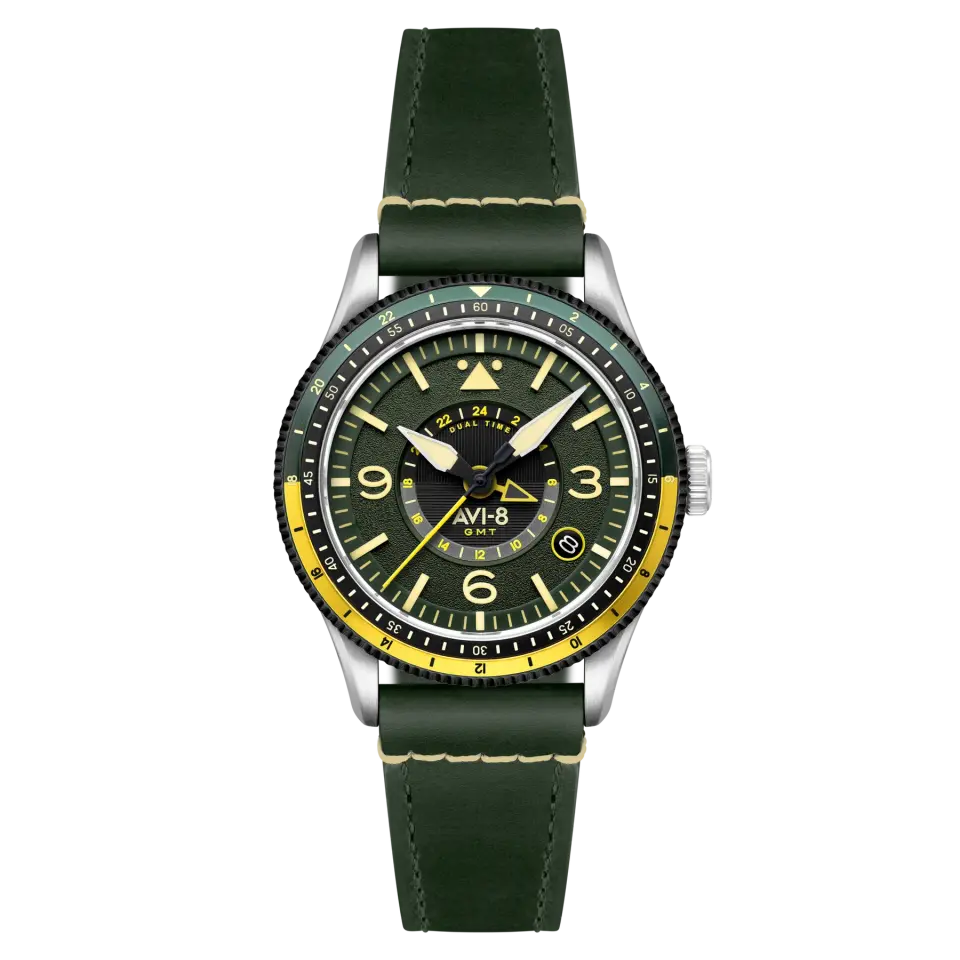 AVI-8 Flyboy Airmaster GMT AV-4128-03 Otomatik Erkek Kol Saati