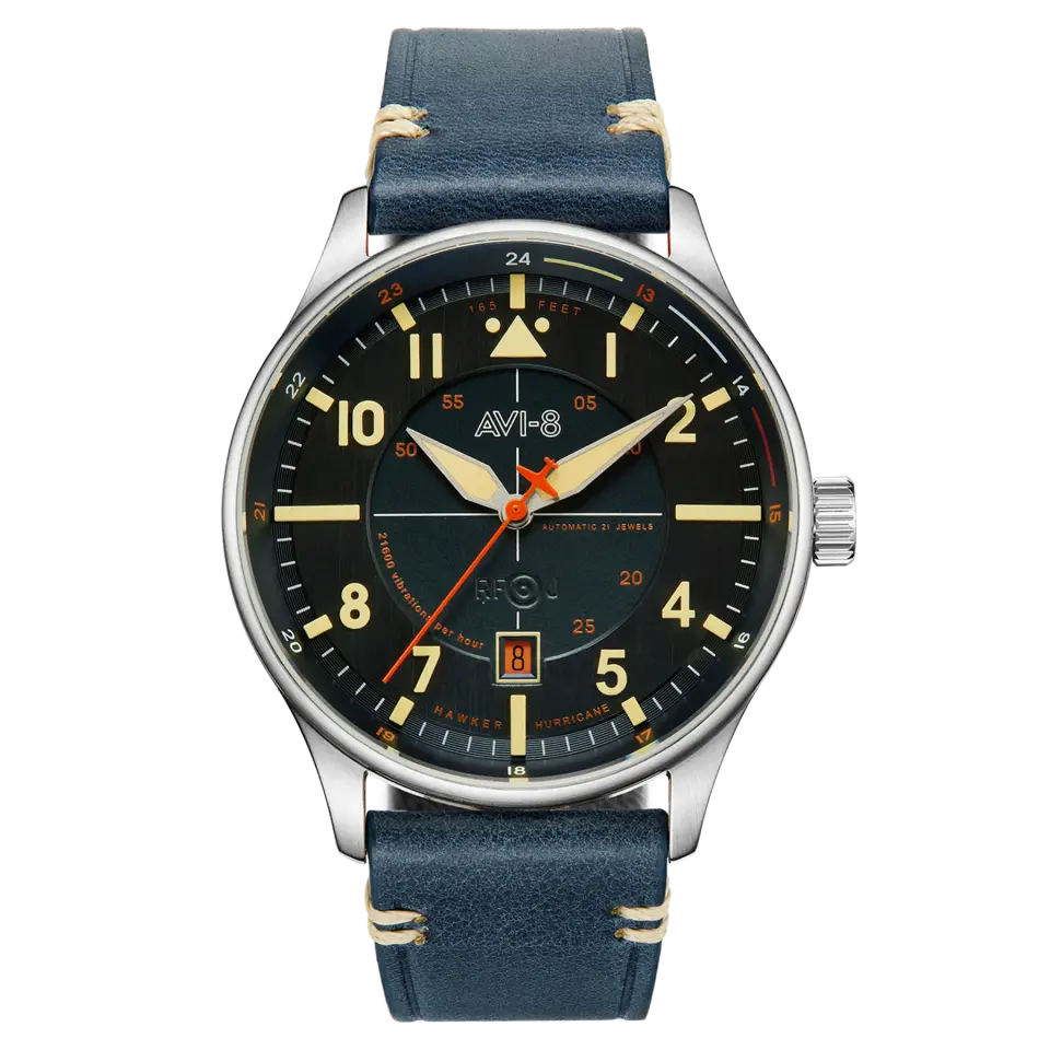 AVI-8 Hawker Hurricane Kent AV-4094-02 Otomatik Erkek Kol Saati