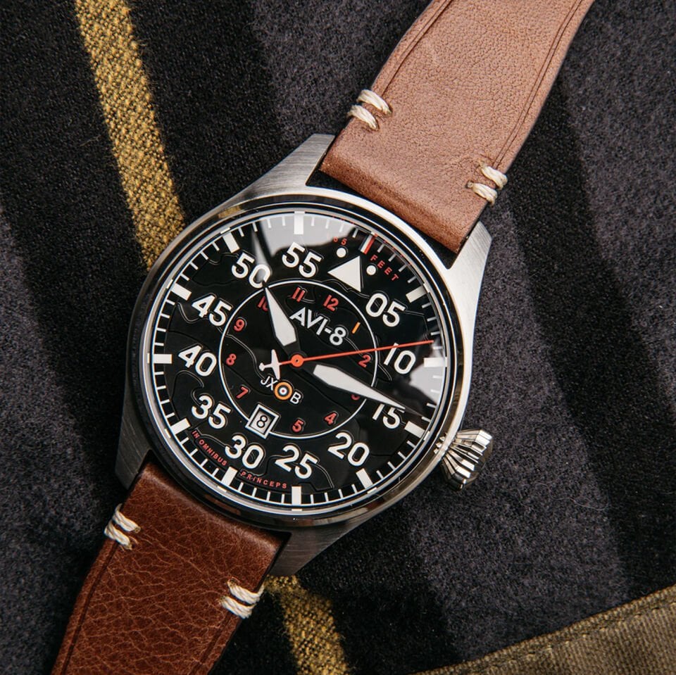 AVI-8 Hawker Hurricane Clowes AV-4097-01 Otomatik Erkek Kol Saati