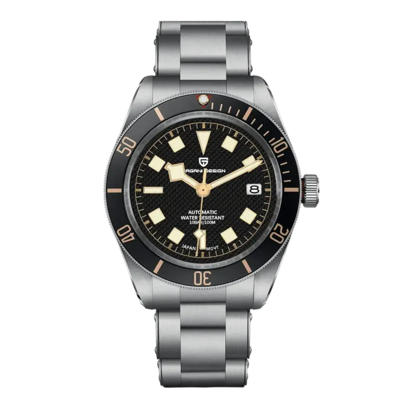 Pagani Design PD-1671 Black Otomatik Erkek Kol Saati