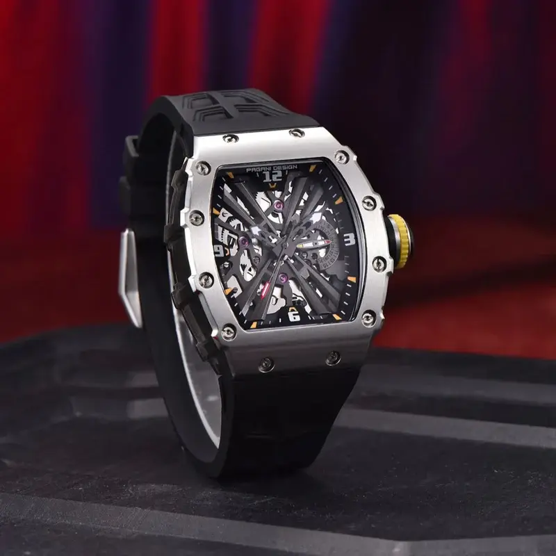 Pagani Design PD-1738 Black Erkek Kol Saati