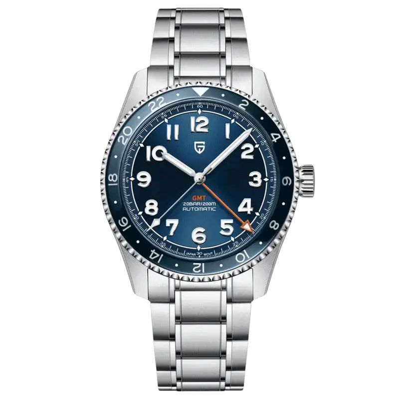 Pagani Design PD-1784 Blue GMT Otomatik Erkek Kol Saati