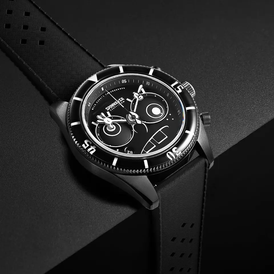 Spinnaker Fleuss Chronograph SP-5154-02 SpongeBob SquarePants Eyedial Limited Edition Erkek Kol Saati