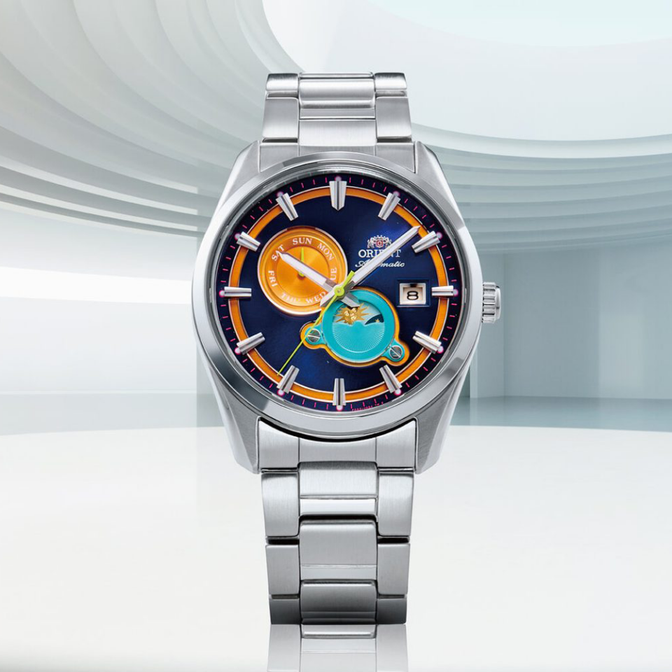 Orient Stretto Day & Night RA-AK0316L30B Limited Edition Otomatik Erkek Kol Saati