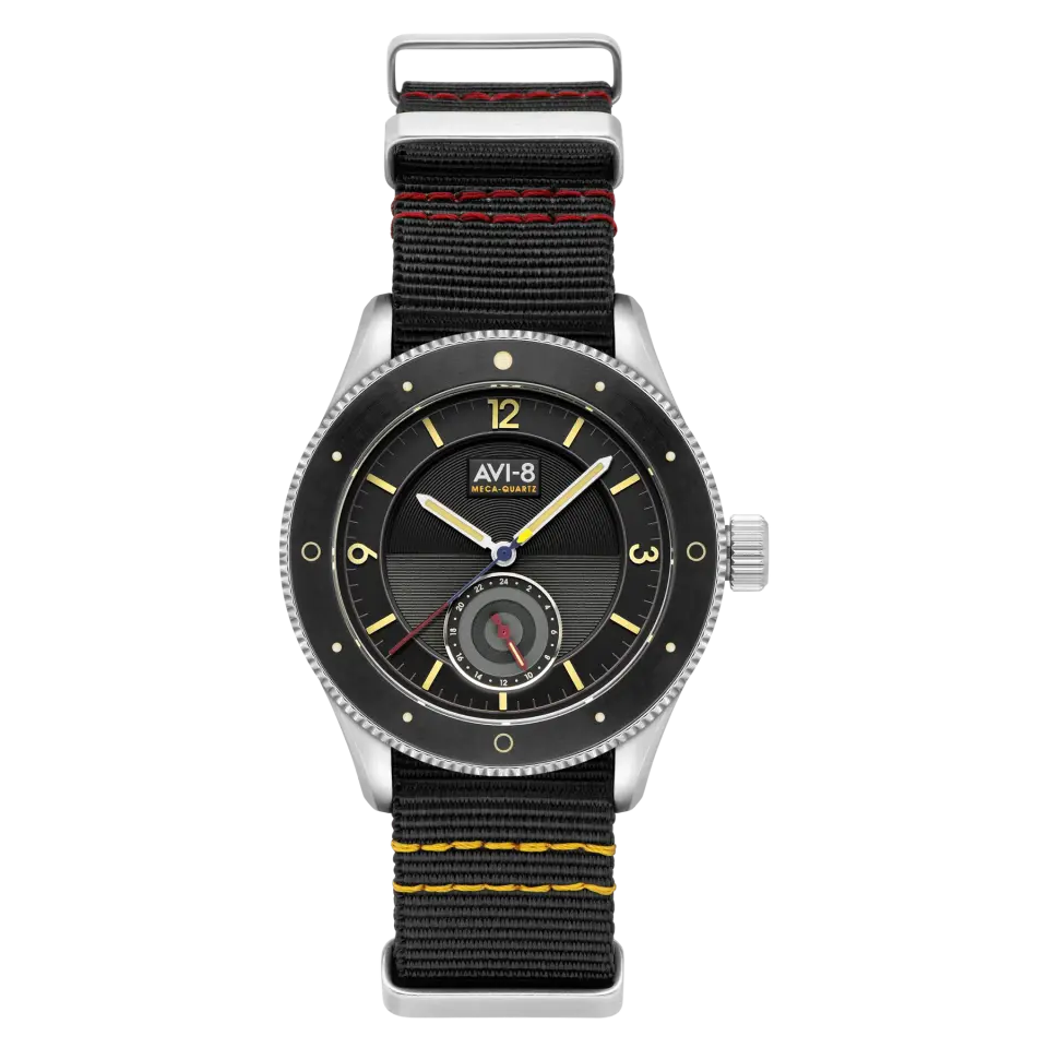AVI-8 Flyboy Airmaster Sector Meca-Quartz AV-4112-01 Erkek Kol Saati
