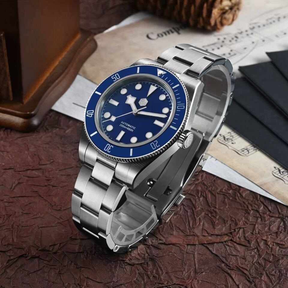 San Martin SN0008-GC (Seiko NH35 Mekanizmalı) Otomatik Erkek Kol Saati
