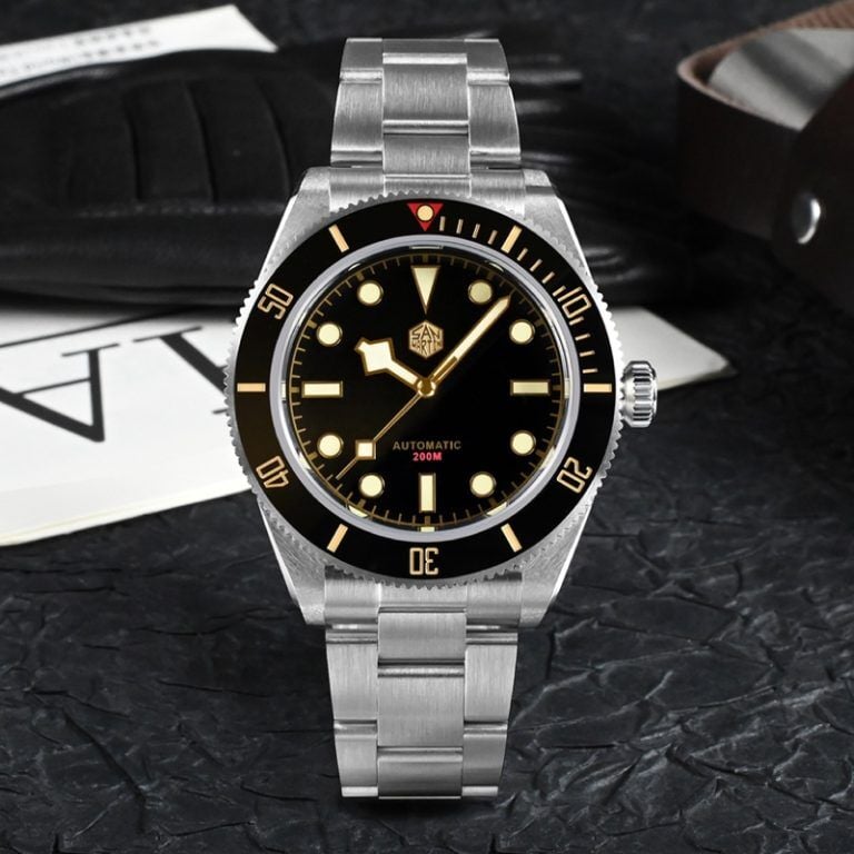 San Martin SN0008-GC (Seiko NH35 Mekanizmalı) Otomatik Erkek Kol Saati