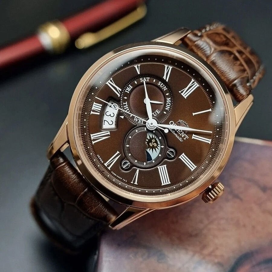 Orient Classic & Simple Style Day & Night RA-AK0009T30B Otomatik Erkek Kol Saati