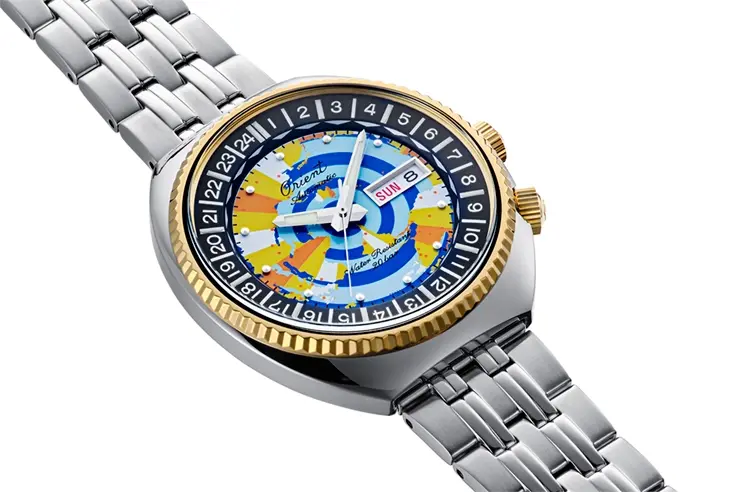 Orient World Map RA-AA0E08Y39B Limited Edition Otomatik Erkek Kol Saati