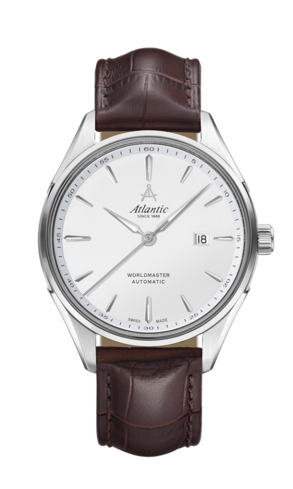 ATLANTIC WORLDMASTER 1888 52759.41.21S Otomatik (İsviçre Üretimi Sellita SW200-1 Mekanizmalı) Erkek Kol Saati