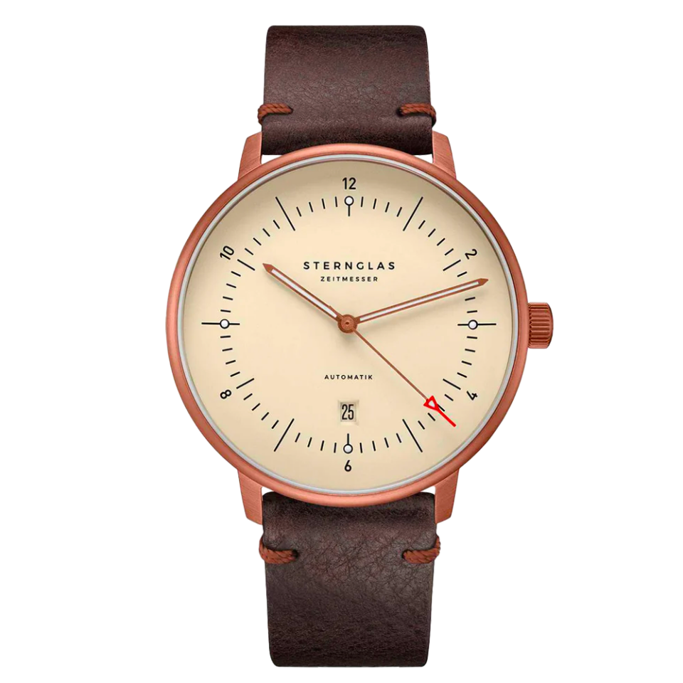 Sternglas Naos Pro Alabaster S02-NX42-VI17 Otomatik Erkek Kol Saati