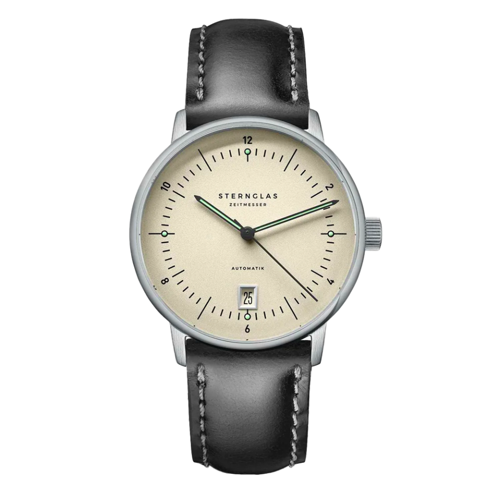 Sternglas Naos Pro Alabaster S02-NP26-BR02 Otomatik Erkek Kol Saati