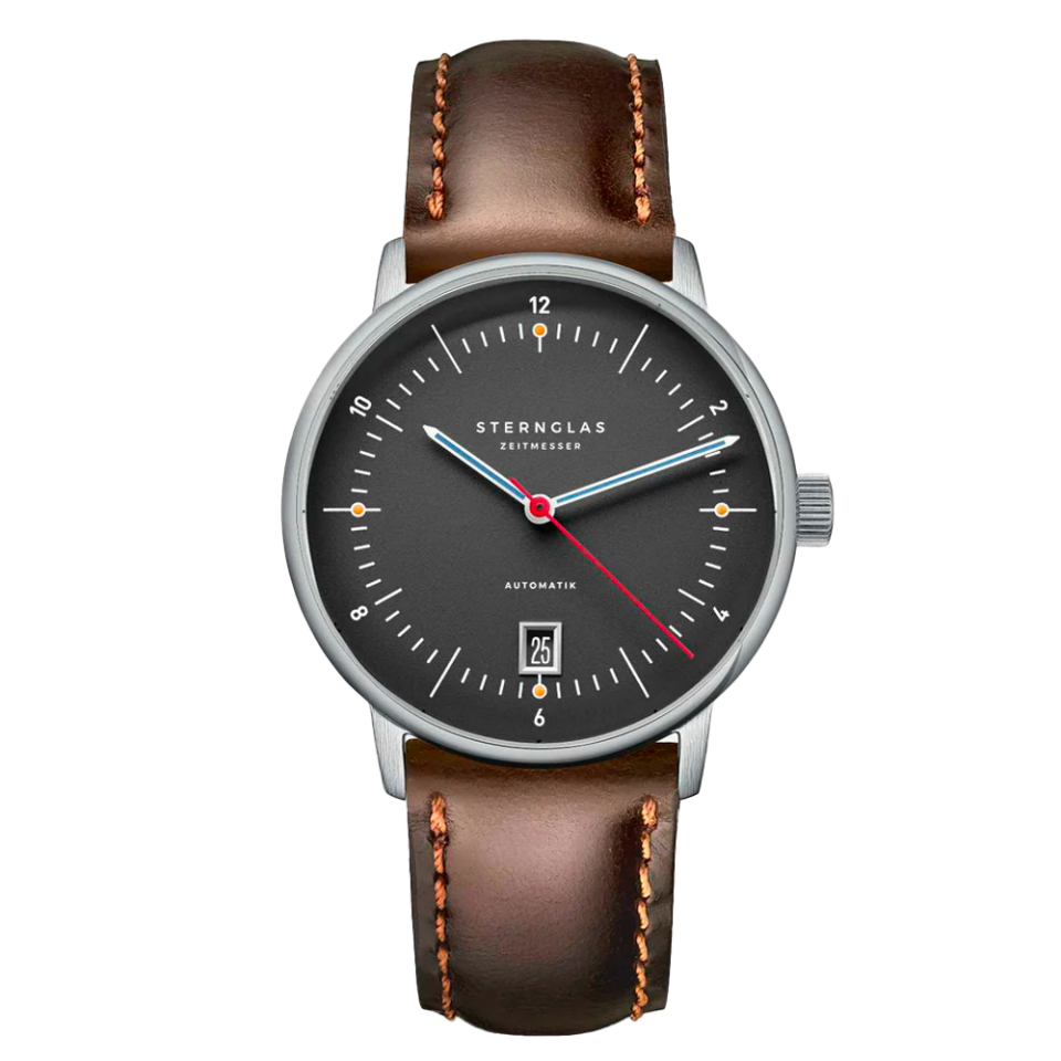 Sternglas Naos Pro Anthracite S02-NP11-BR03 Otomatik Kol Saati