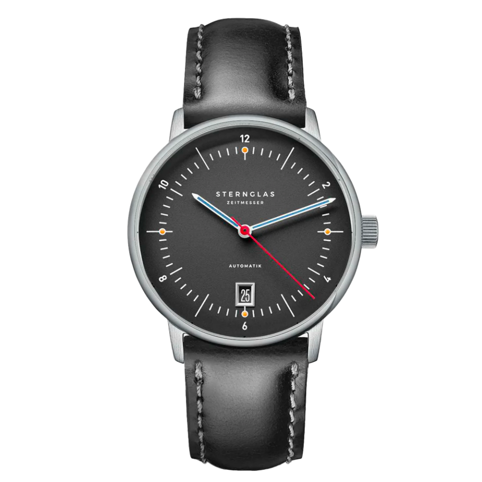 Sternglas Naos Pro Anthracite S02-NP11-BR02 Otomatik Kol Saati