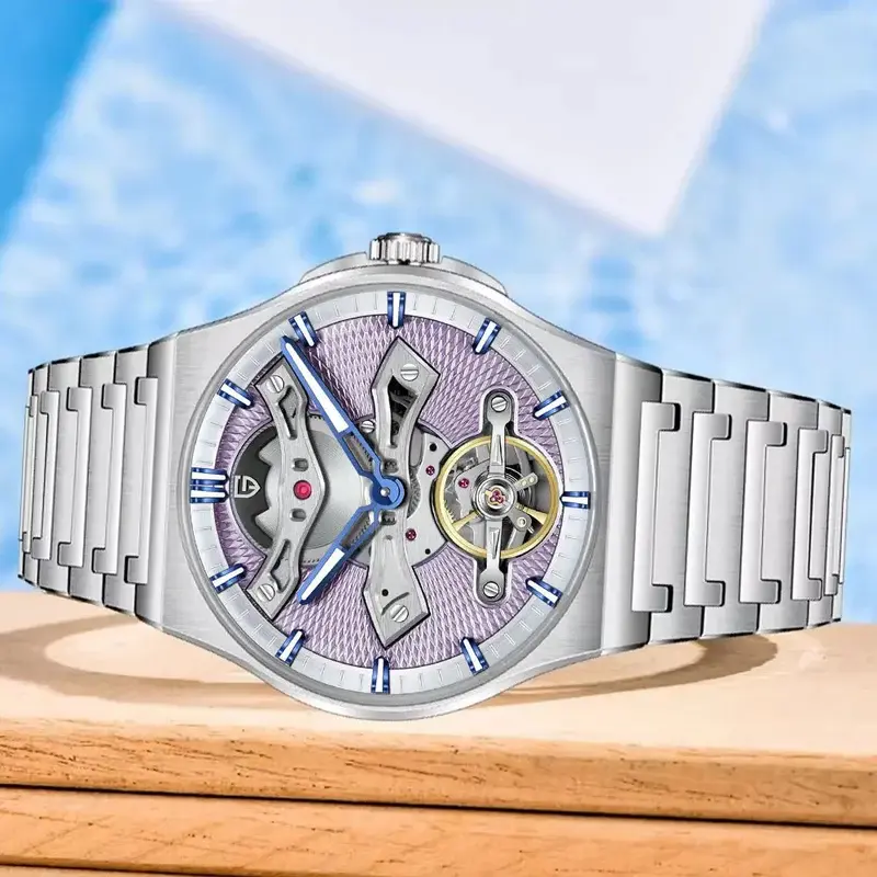 Pagani Design PD-YS028 Tourbillon Purple Otomatik Erkek Kol Saati
