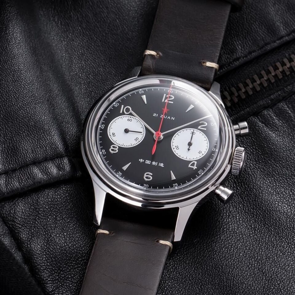 Red Star 6345G-B Kurmalı (Seagull ST19 Mekanizmalı) Erkek Kol Saati