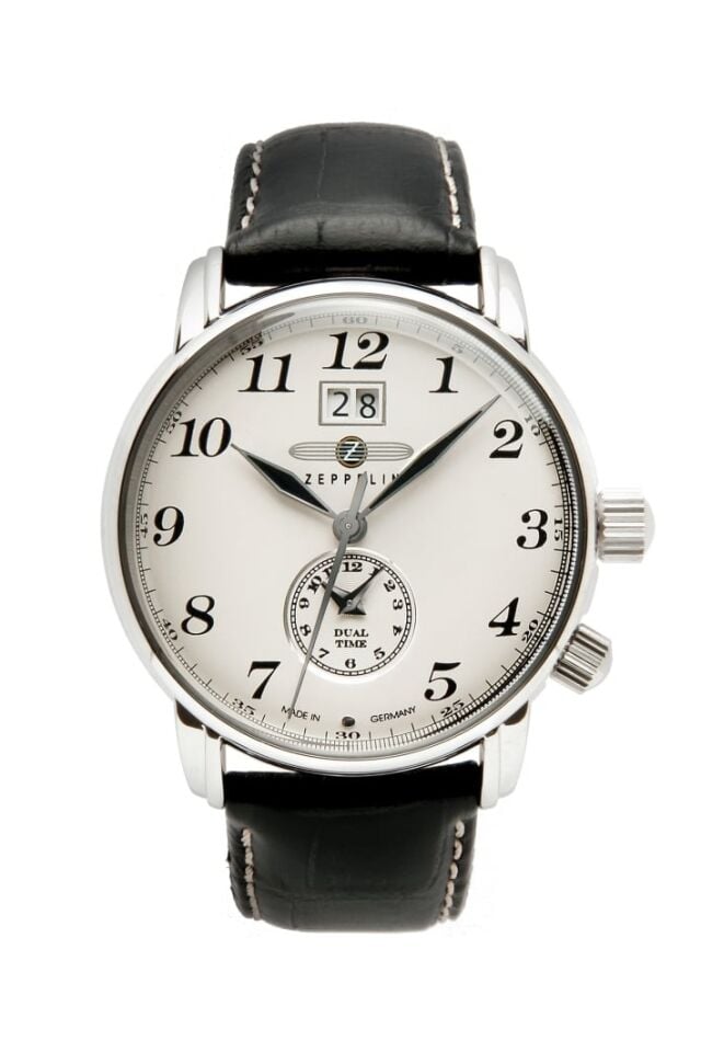 Zeppelin 7644-5 Graf Zeppelin Dual Time Erkek Kol Saati