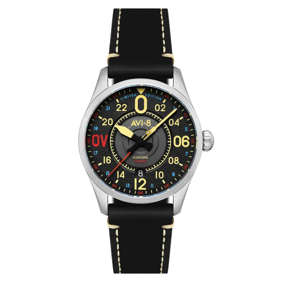 AVI-8 Spitfire AV-4149-01 N3200 Imperial War Museums 24 Hour Limited Edition Otomatik Erkek Kol Saati