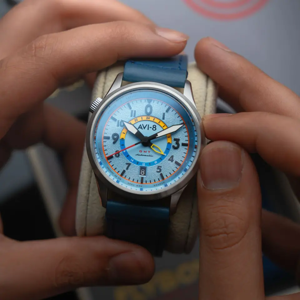 AVI-8 Flyboy Wingman Worldtimer GMT AV-4120-03 Otomatik Erkek Kol Saati