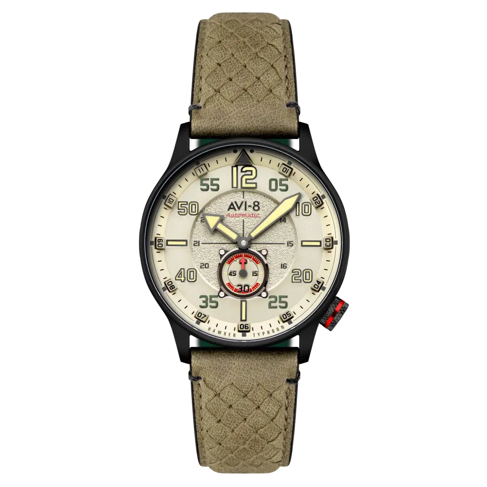 AVI-8 Hawker Typhoon Baldwin AV-4119-04 Otomatik Erkek Kol Saati