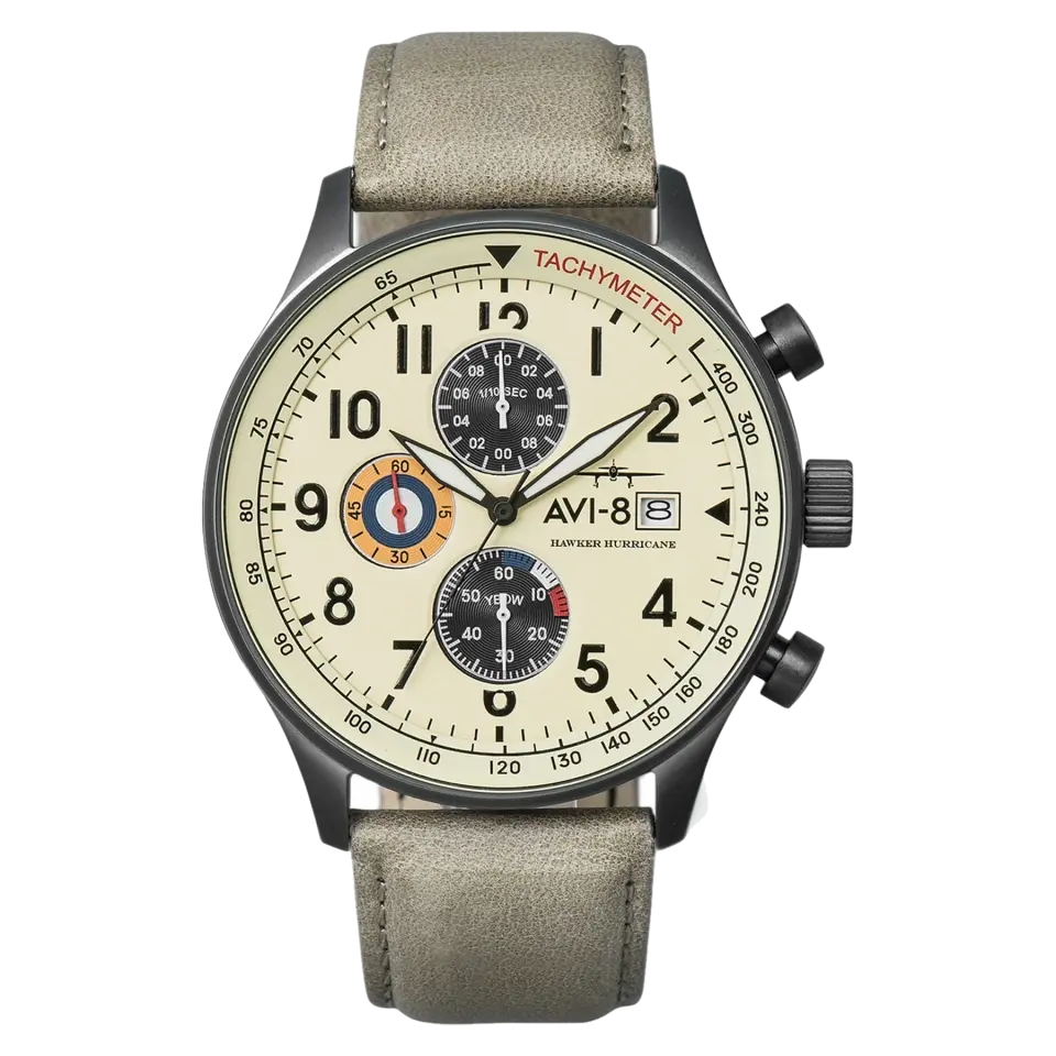 AVI-8 Hawker Hurricane Classic Chronograph AV-4011-0C Erkek Kol Saati