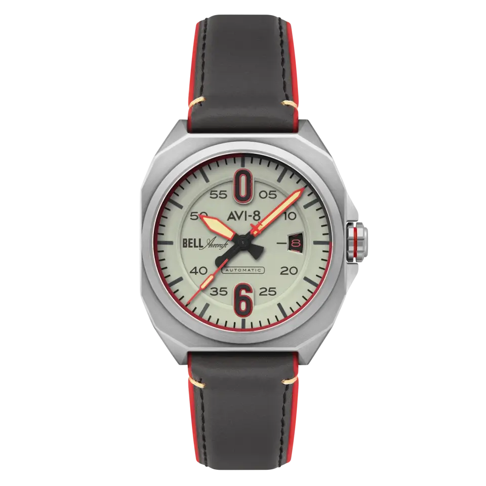 AVI-8 BELL X-1 Machbuster AV-4115-07 Otomatik Erkek Kol Saati