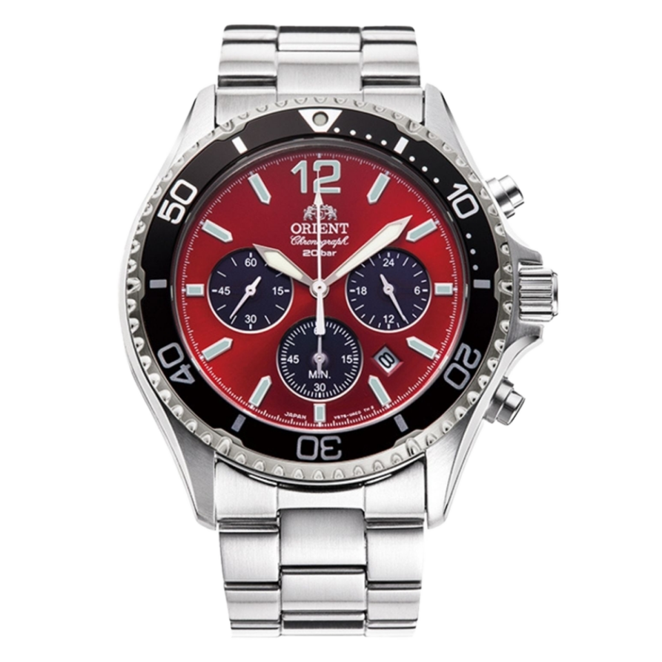 Orient Mako Chronograph Solar RA-TX0207R10B Erkek Kol Saati