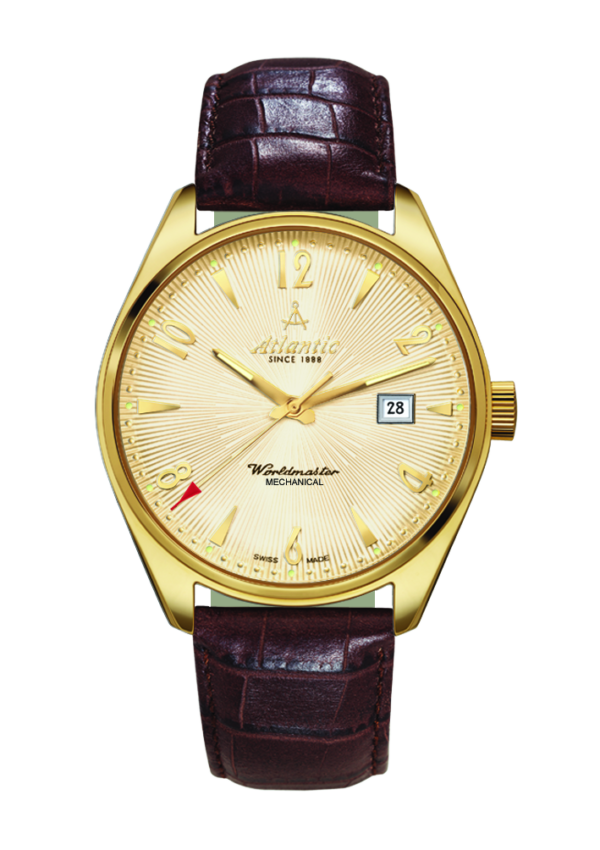 Atlantic Worldmaster Art Deco 51651.45.35G Kurmalı Mekanik Erkek Kol Saati