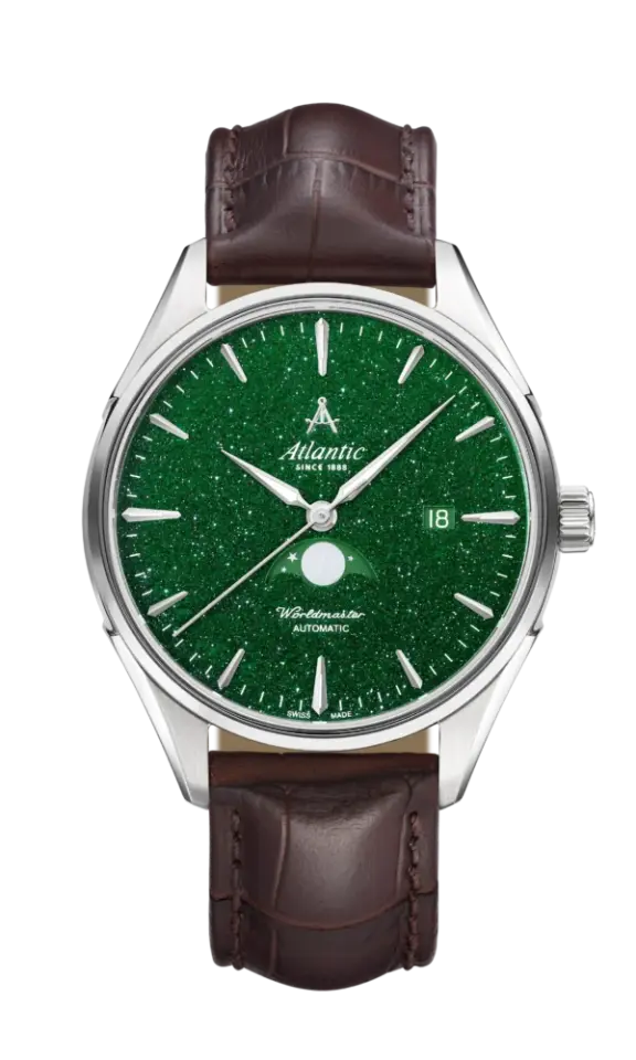 Atlantic Worldmaster Moonphase Green Aventurine 52783.41.71 Otomatik Erkek Kol Saati