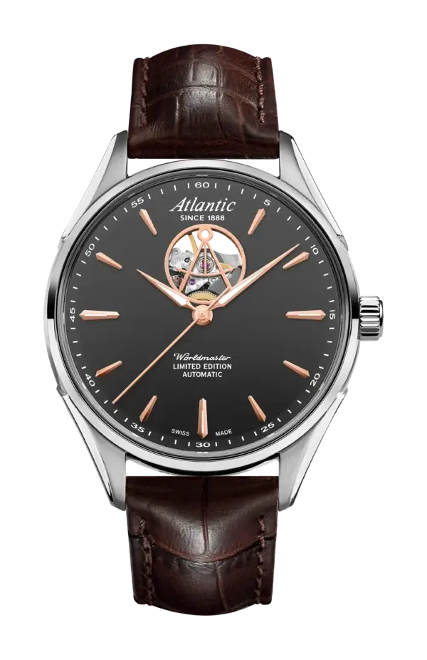 Atlantic Worldmaster Open Heart Limited Edition 52780.41.41R Otomatik Erkek Kol Saati