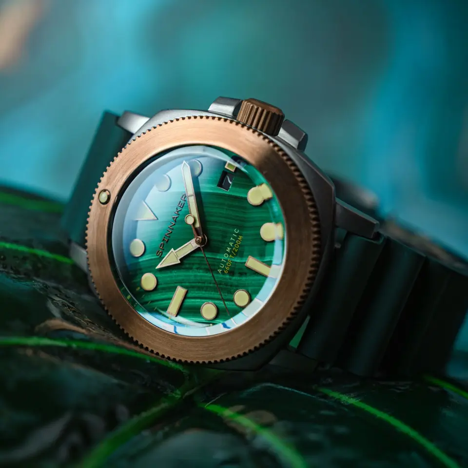 Spinnaker Hull SP-5145-02 Titanium Bronze Lapidary Limited Edition Otomatik Erkek Kol Saati