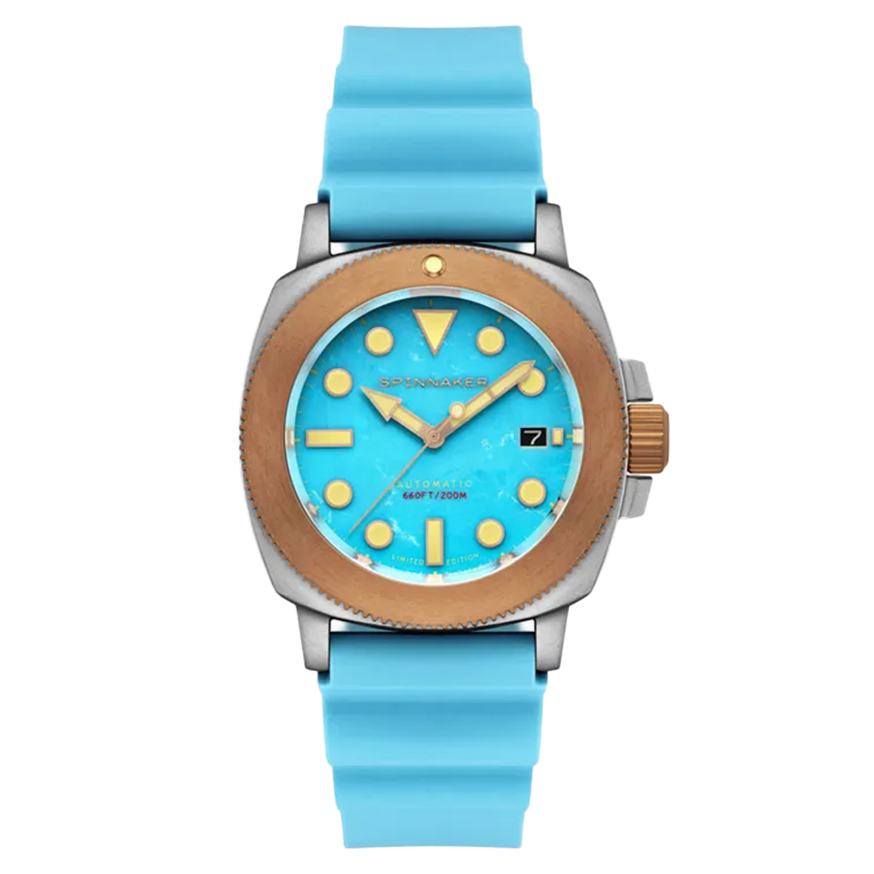 Spinnaker Hull SP-5145-04 Titanium Bronze Lapidary Limited Edition Otomatik Erkek Kol Saati