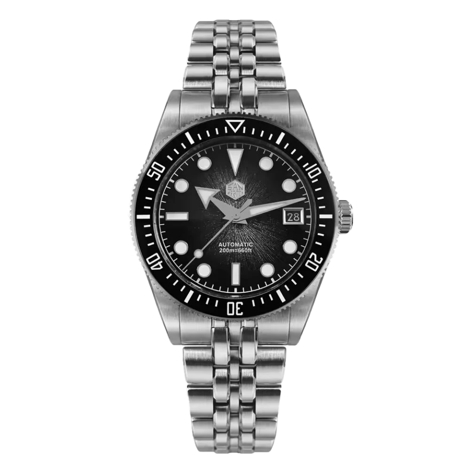 San Martin SN0148-GX Gray (Miyota 9015 Mekanizmalı) Otomatik Erkek Kol Saati