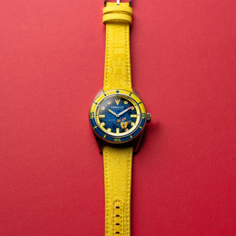 Spinnaker Fleuss SP-5160-01 SpongeBob SquarePants Frenemies Limited Edition Otomatik Erkek Kol Saati