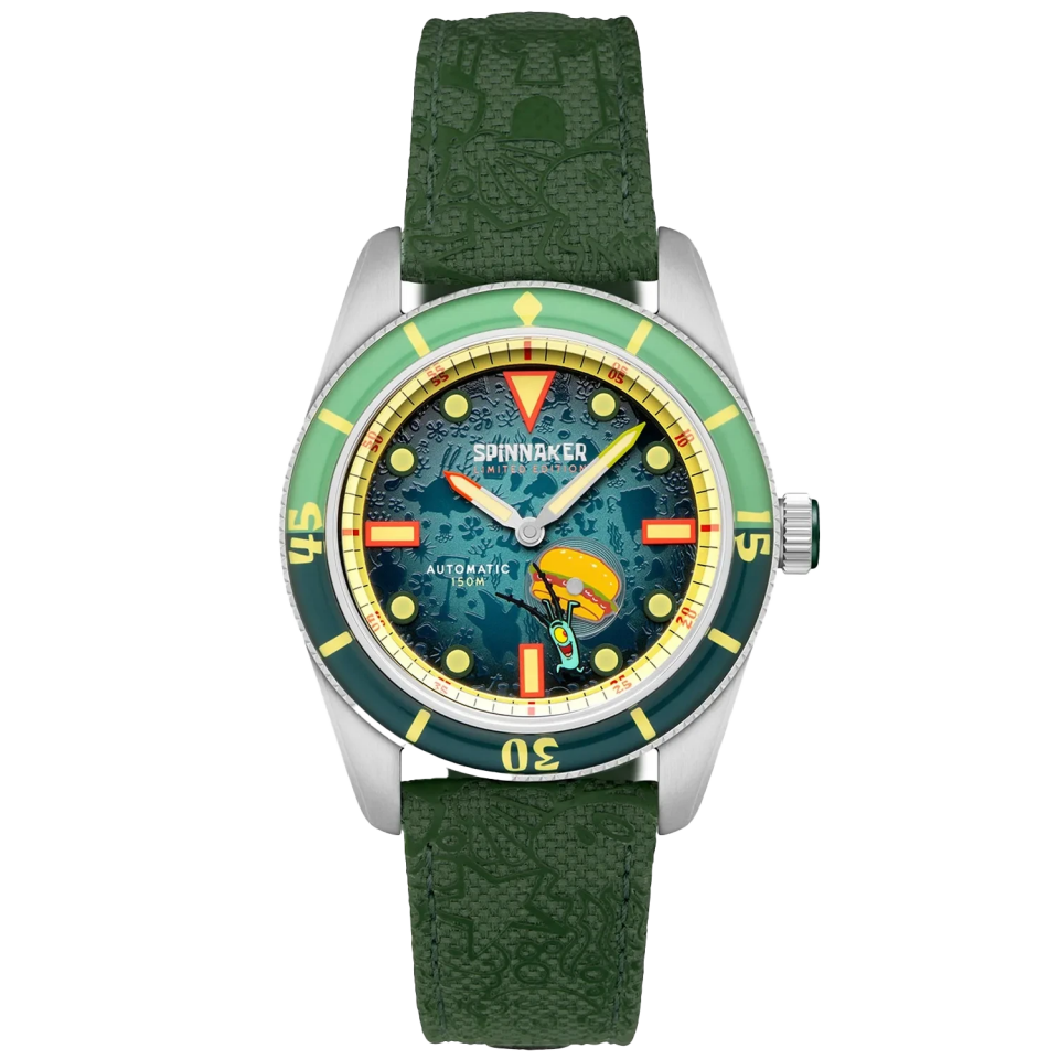 Spinnaker Fleuss SP-5160-02 SpongeBob SquarePants Frenemies Limited Edition Otomatik Erkek Kol Saati
