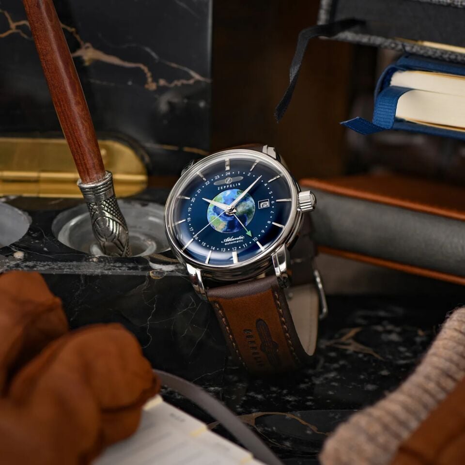 Zeppelin 8468-3 Atlantic GMT Otomatik Erkek Kol Saati