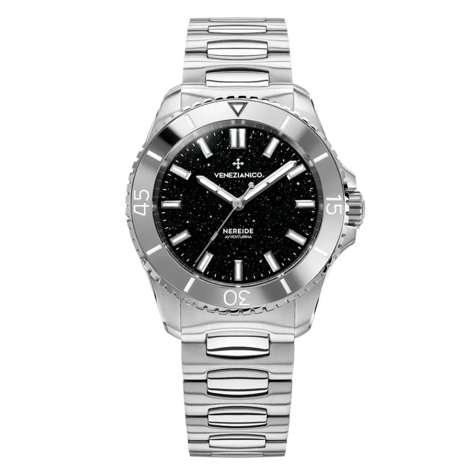 Venezianico Nereide Avventurina Nera - 3121550C Otomatik Erkek Kol Saati