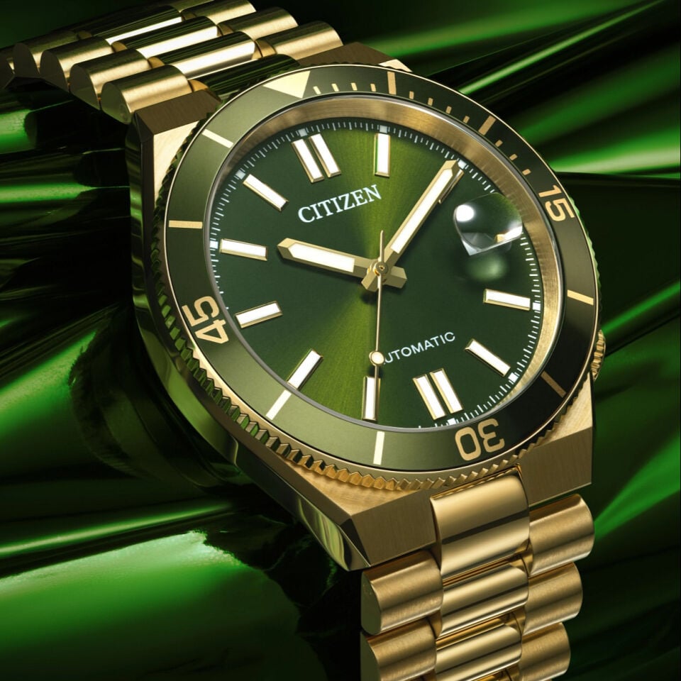 Citizen Tsuyosa Shore Moss Green NJ0232-53X Otomatik Erkek Kol Saati