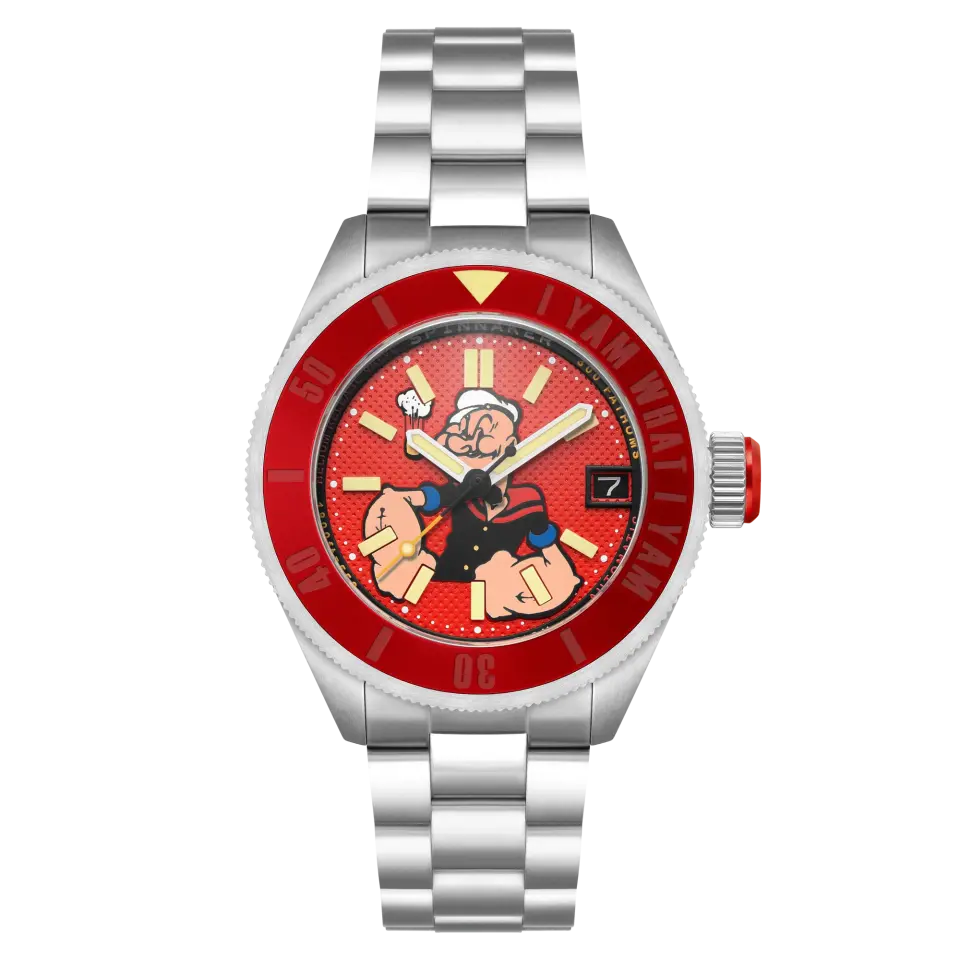 Spinnaker Piccard SP-5173-33 Popeye Forearm Fury Limited Edition Otomatik Erkek Kol Saati