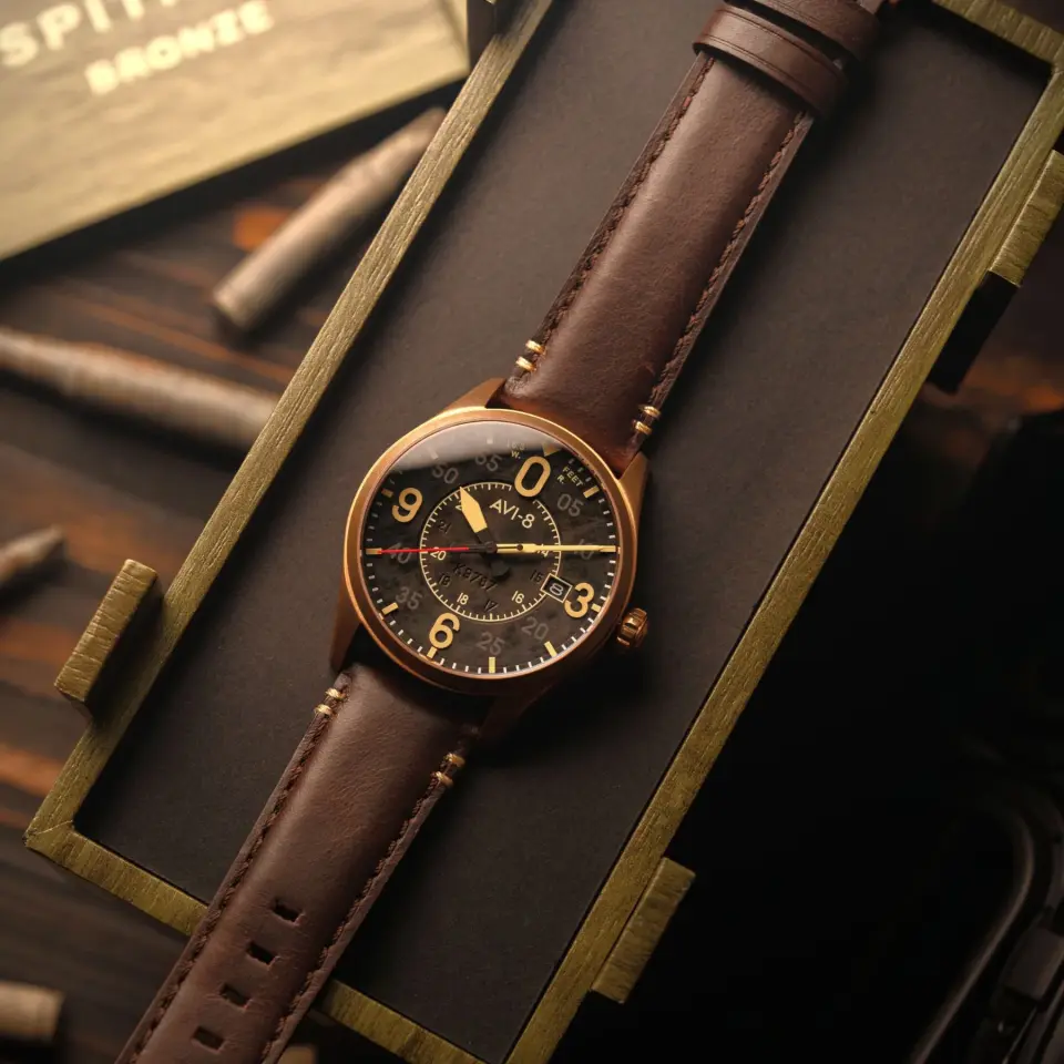 AVI-8 Spitfire Smith AV-4090-06 Otomatik Erkek Kol Saati