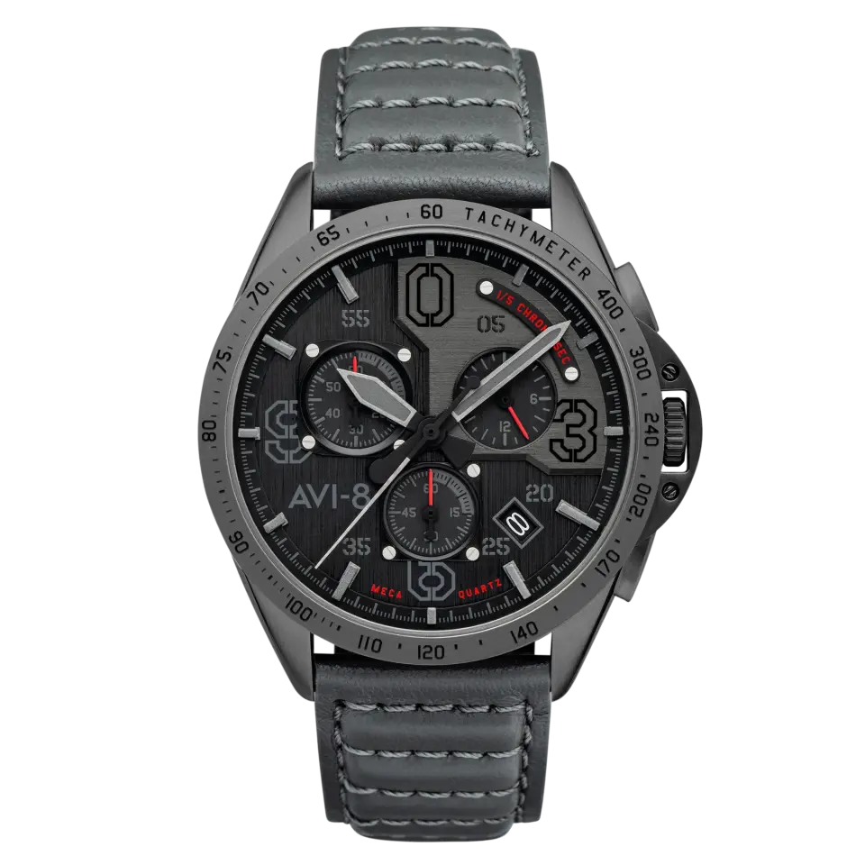 AVI-8 P-51 Mustang AV-4077-03 Blakeslee Chronograph Erkek Kol Saati