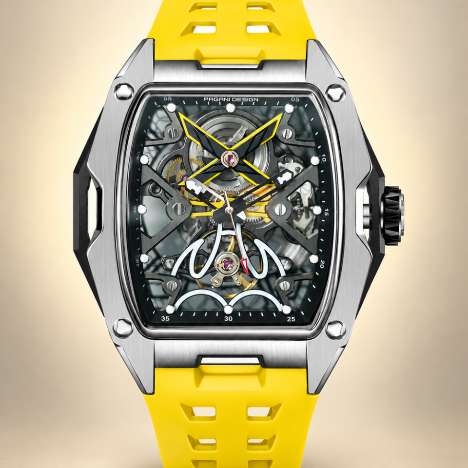 Pagani Design PD-3871 Yellow Otomatik Erkek Kol Saati