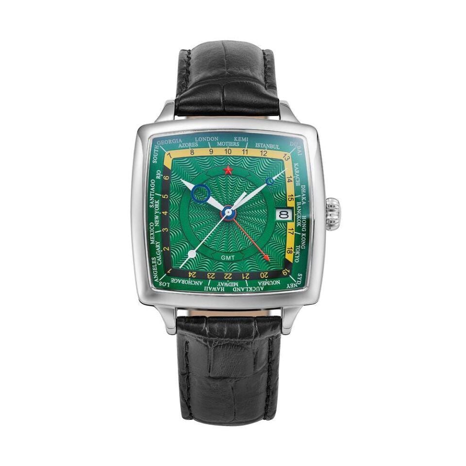 Red Star 7691G-A Otomatik (Seiko NH34 GMT Mekanizmalı) Erkek Kol Saati