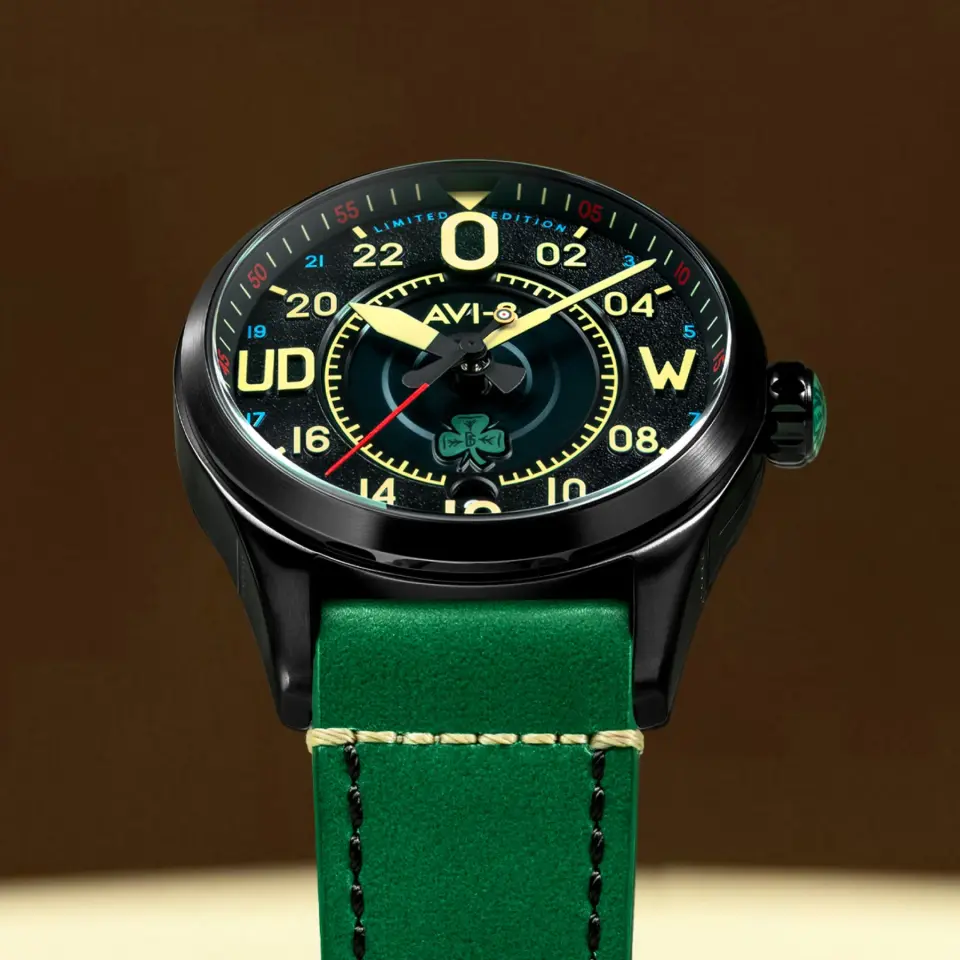 AVI-8 Spitfire AV-4154-01 Smith 24 Hour Paddy Limited Edition Otomatik Erkek Kol Saati