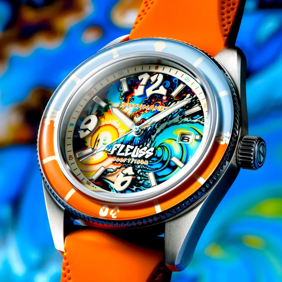 Spinnaker Fleuss SP-5180-01 Drew Brophy Surfer's Journey Limited Edition Otomatik Erkek Kol Saati
