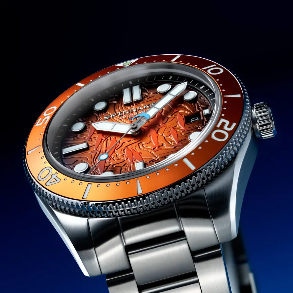 Spinnaker Croft Mid-Size SP-5177-33 Dolphin Project Limited Edition Otomatik Erkek Kol Saati