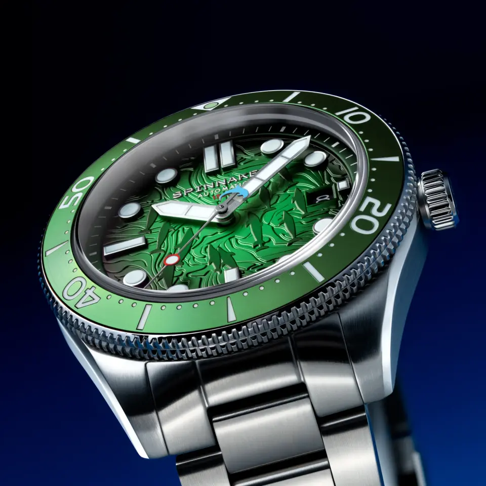 Spinnaker Croft Mid-Size SP-5177-22 Dolphin Project Limited Edition Otomatik Erkek Kol Saati